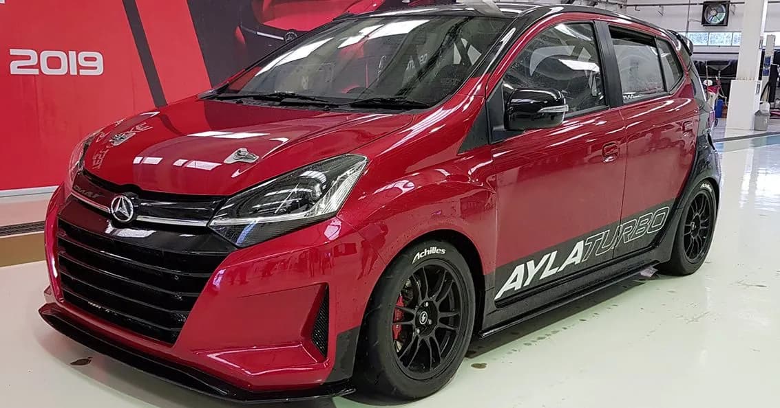Daihatsu Ayla Turbo Tidak Untuk Diproduksi Massal