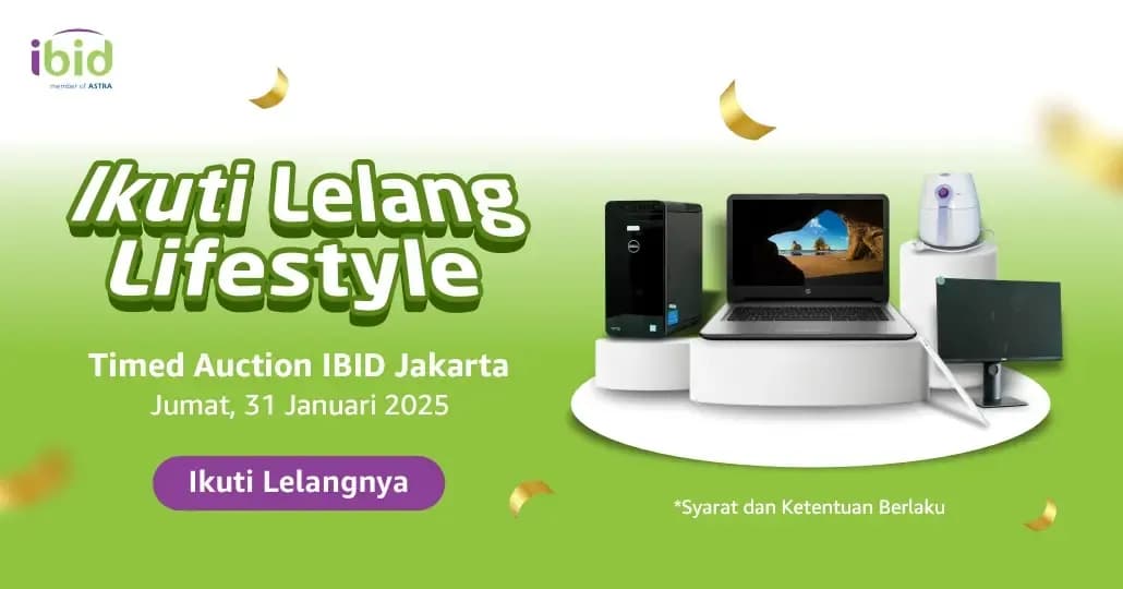 Lelang Lifestyle IBID Jakarta Januari 2025