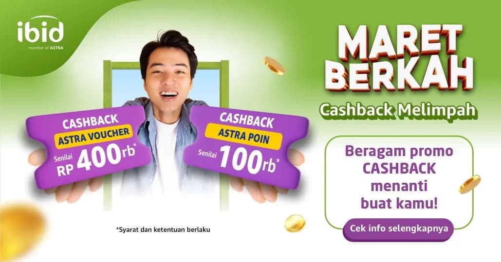 Promo AstraPay Maret 2025. (PT Balai Lelang Serasi)