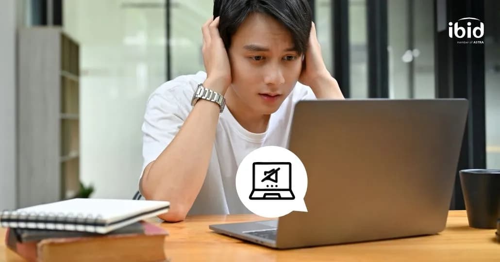 Suara Laptop Tidak Keluar. (PT Balai Lelang Serasi)