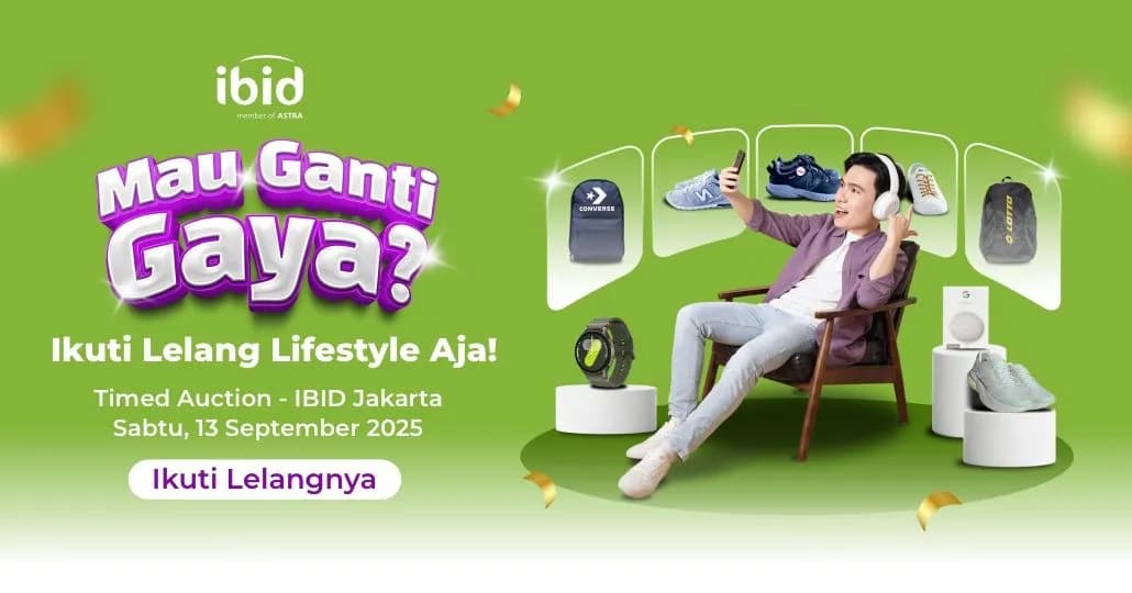 Lelang Lifestyle IBID Jakarta September 2025