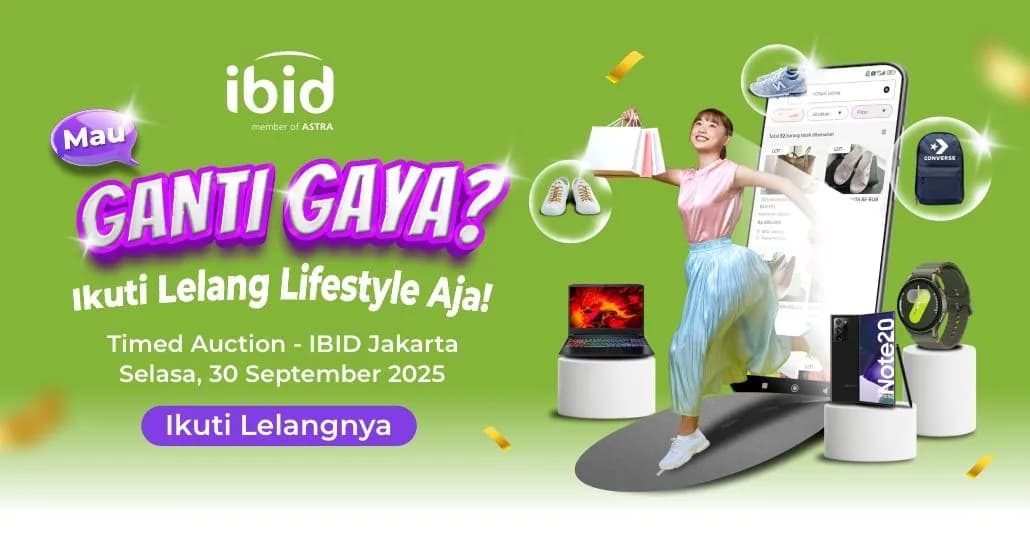 Lelang Lifestyle IBID Jakarta September 2025