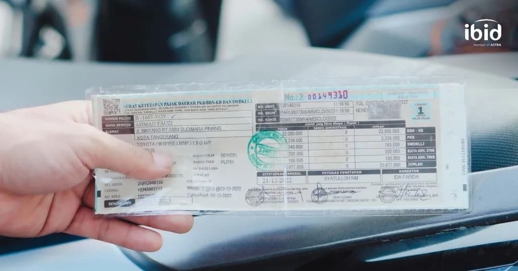 BPKB Motor Bekas. (PT Balai Lelang Serasi)
