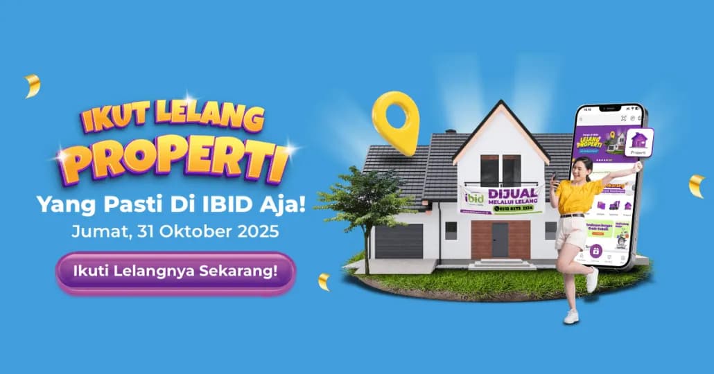 Lelang Properti Oktober 2025. (PT Balai Lelang Serasi)