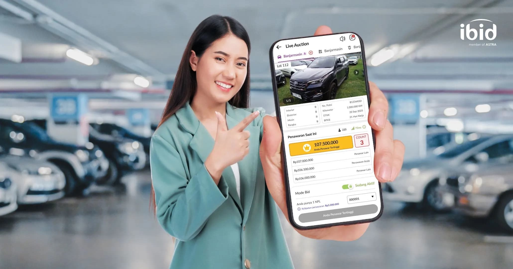 Ikut Lelang Mobil Bekas IBID