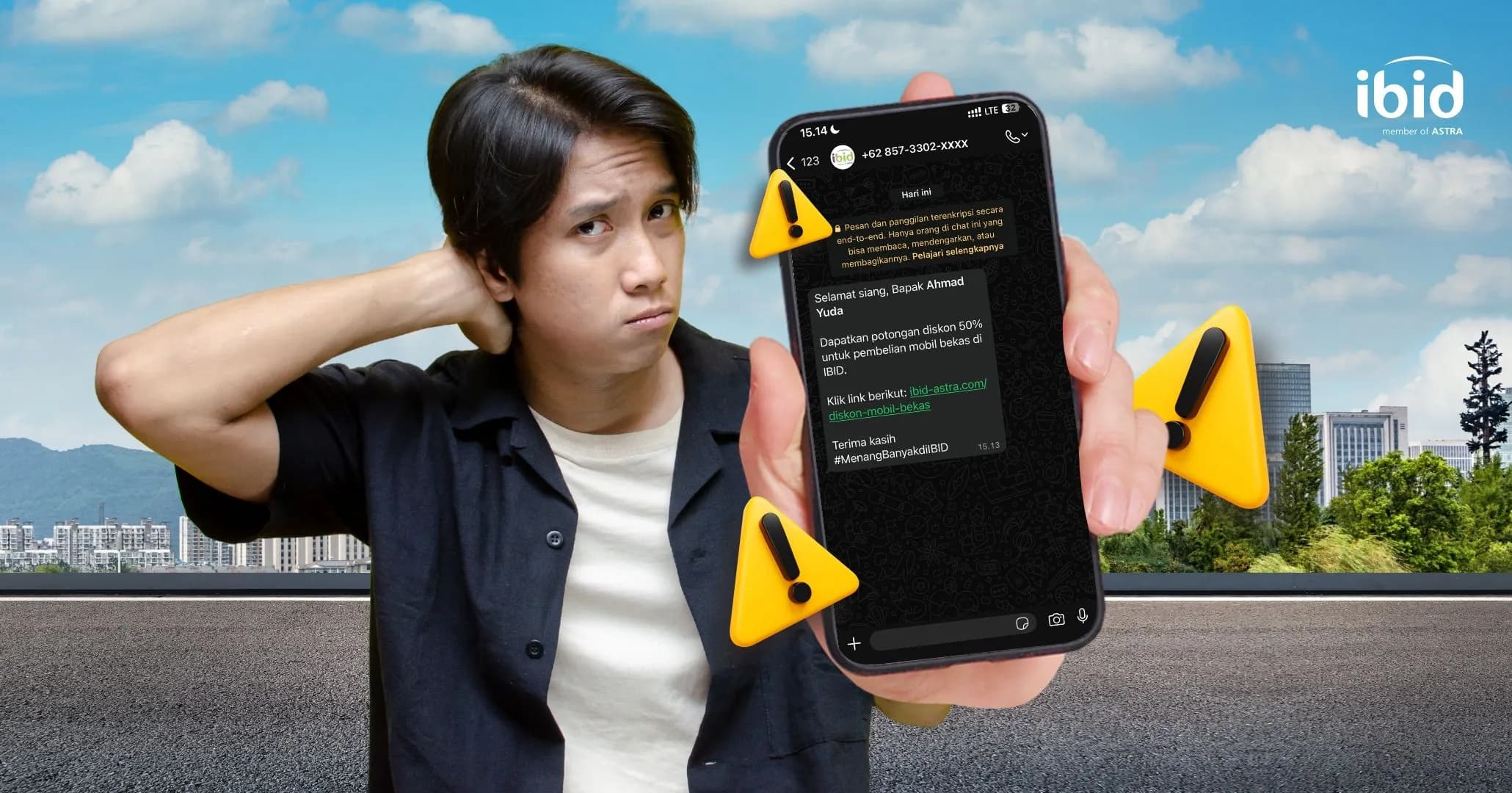 QPenipuan lelang mengatasnamakan CS IBID
