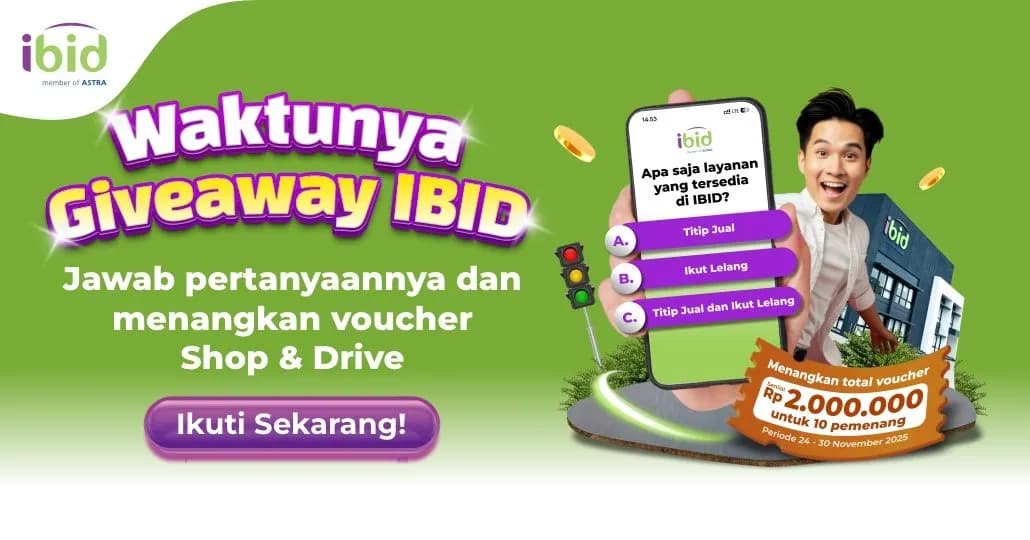 Giveaway Servis Mobil IBID