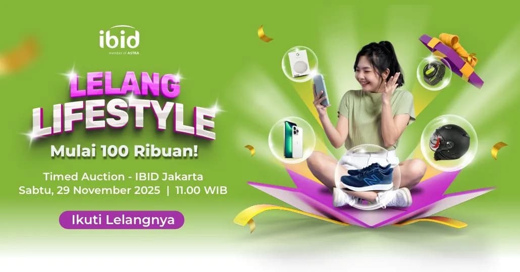 Lelang Lifestyle IBID Jakarta November 2025