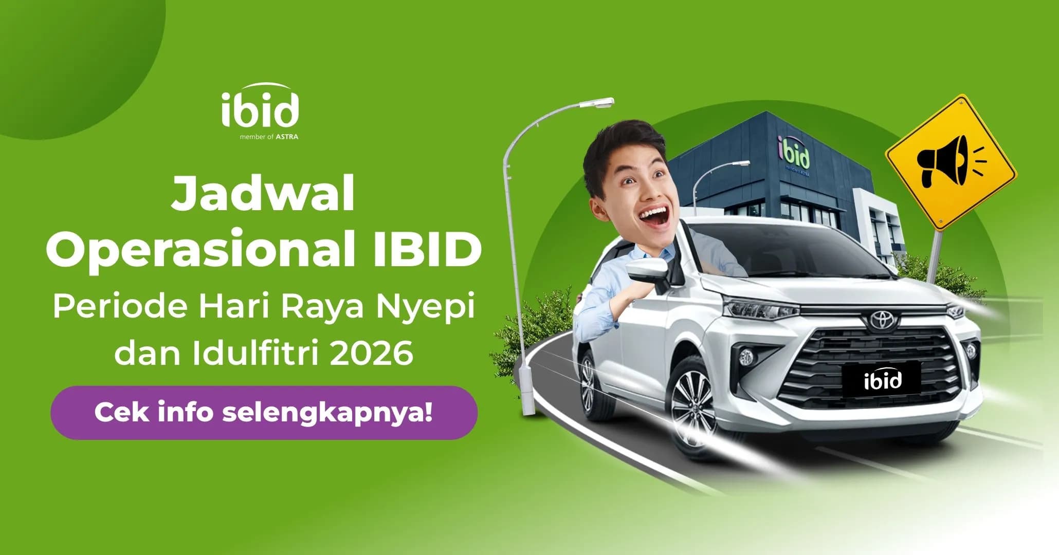 Jadwal operasional IBID Lebaran 2026