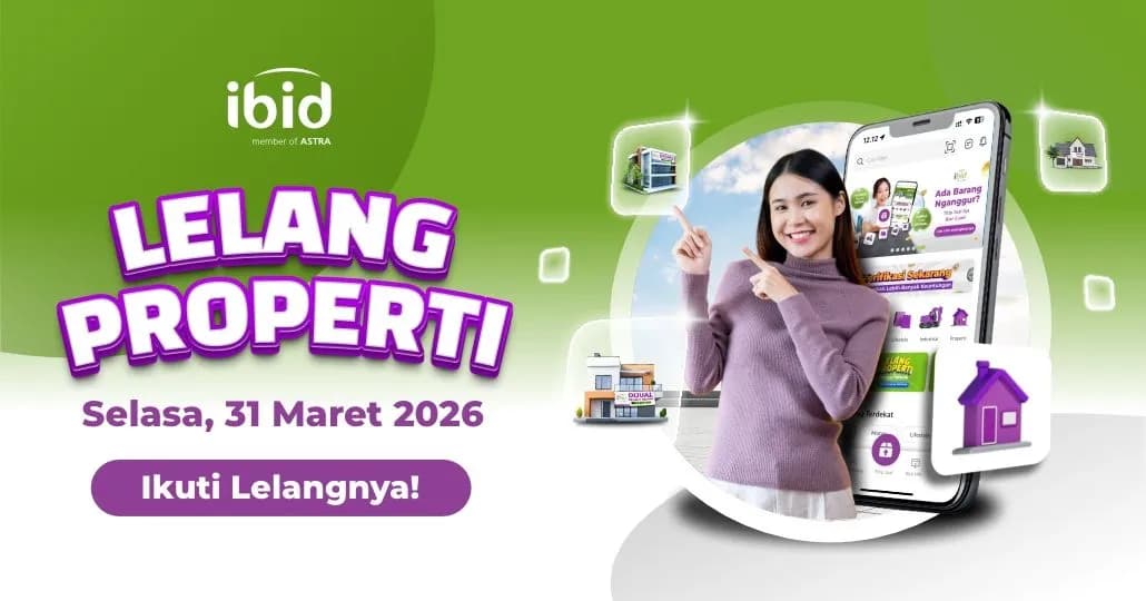 Lelang ruko Cibinong. (PT Balai Lelang Serasi)