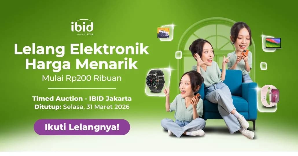 Lelang Lifestyle IBID Jakarta Maret 2026