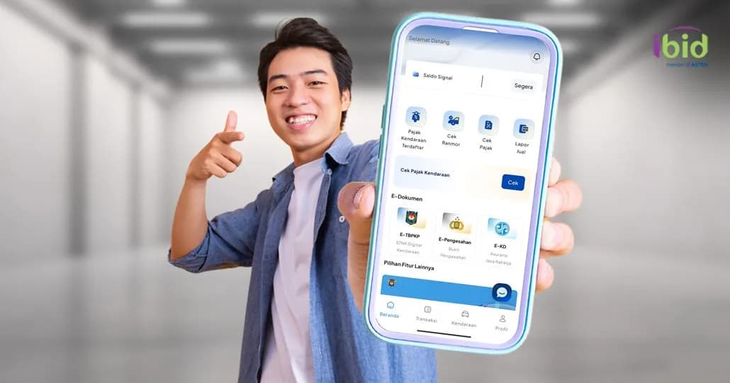 Perpanjang STNK Online. (PT Balai Lelang Serasi)