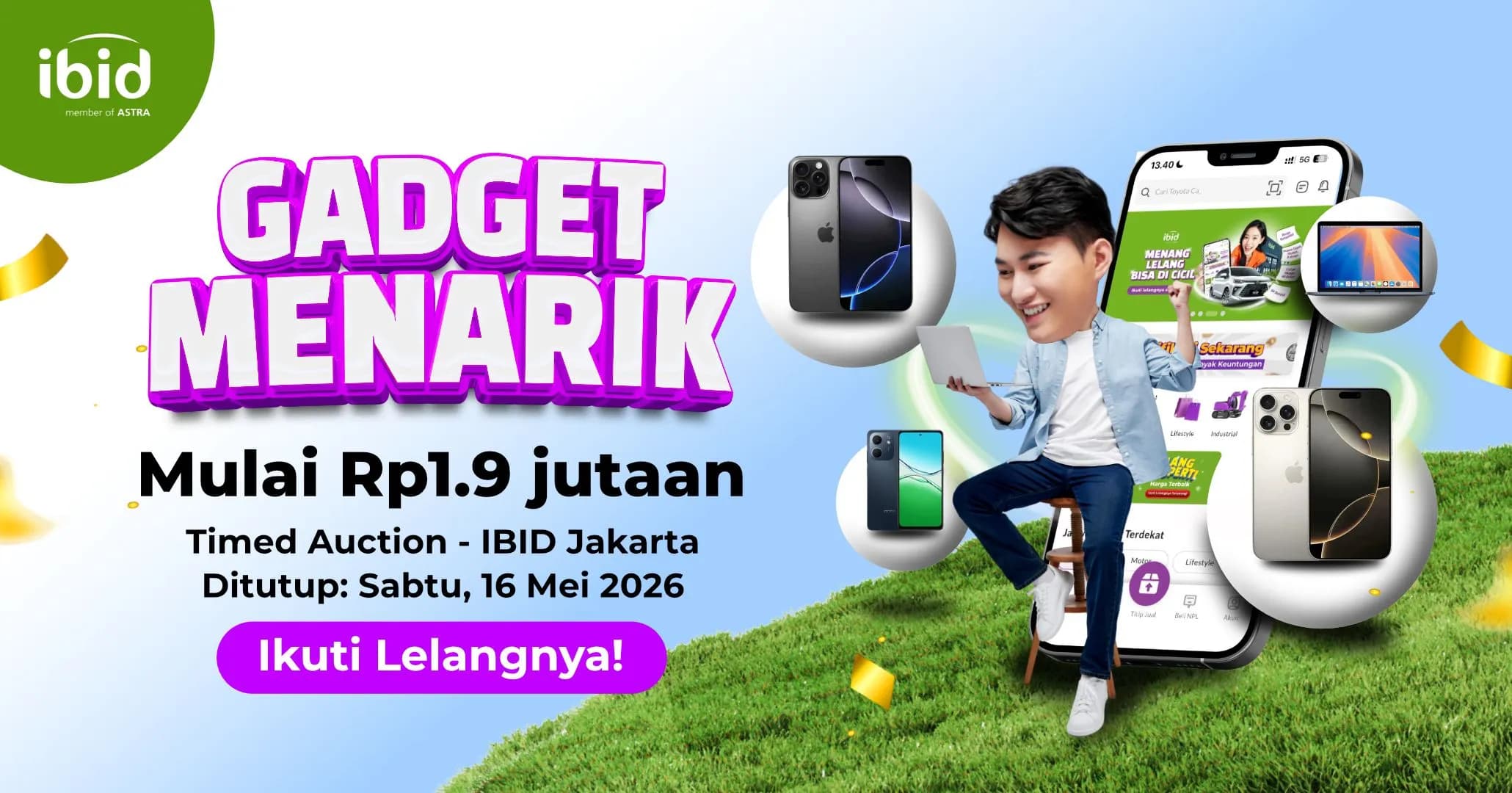 Lelang HP Mei 2026 IBID