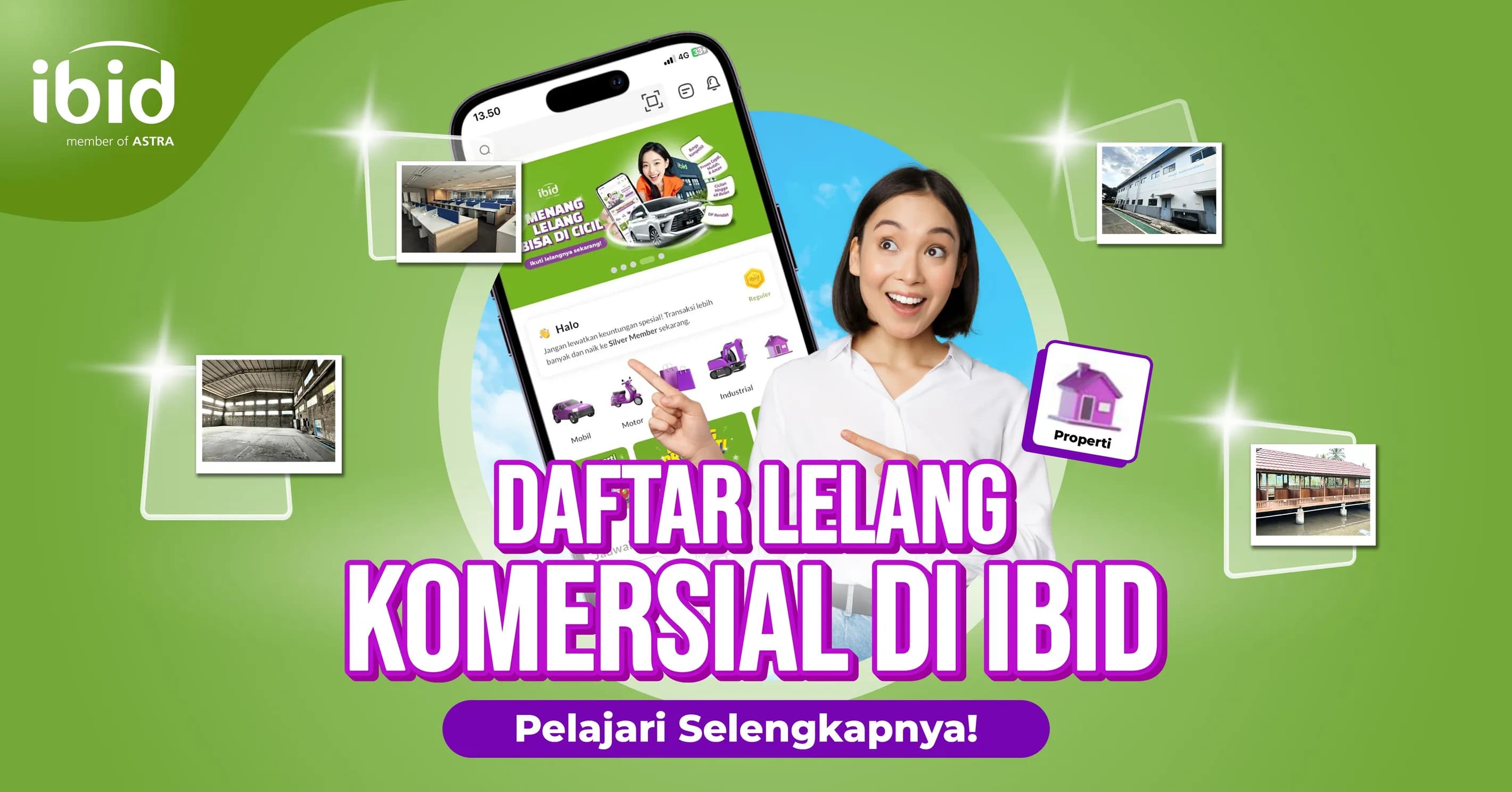 Lelang Komersial di IBID