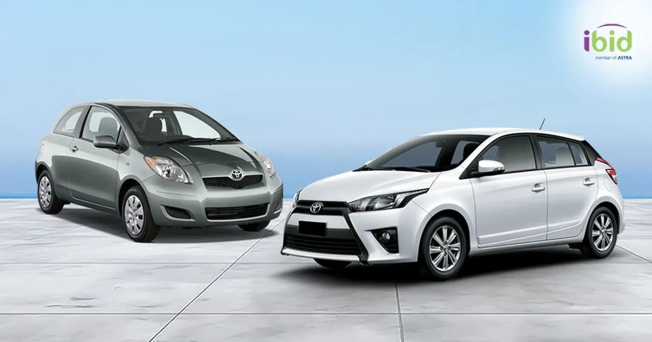 Mobil Yaris bekas. (PT Balai Lelang Serasi)