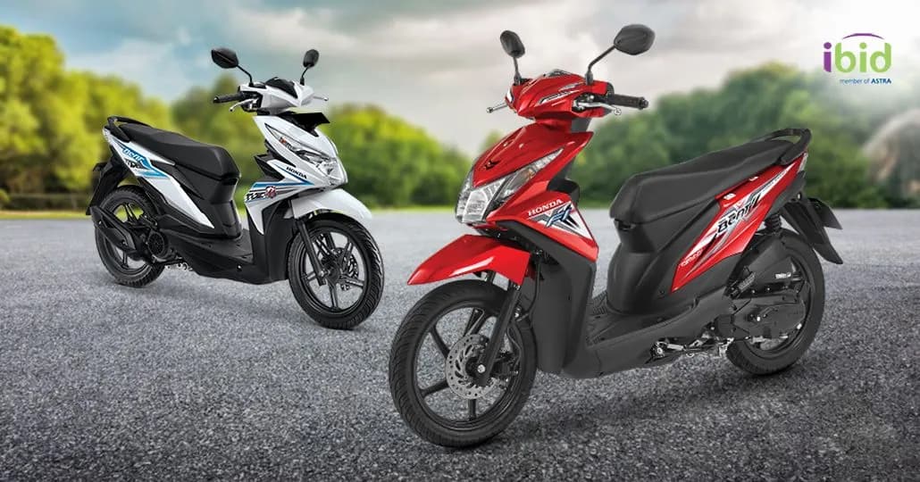 Motor Beat Bekas. (PT Balai Lelang Serasi)