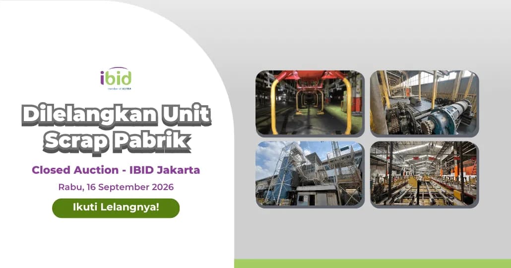 Lelang Scrap Bongkaran Pabrik Jakarta. (PT Balai Lelang Serasi)