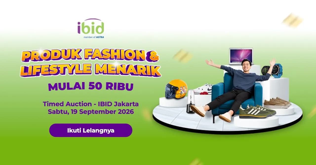 Lelang Lifestyle IBID September 2026. (PT Balai Lelang Serasi)
