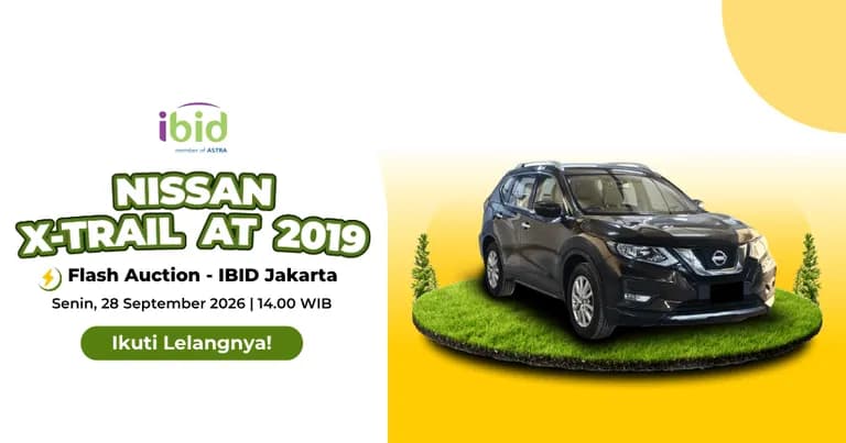 Lelang mobil bekas Nissan X-Trail 2019. (PT Balai Lelang Serasi)