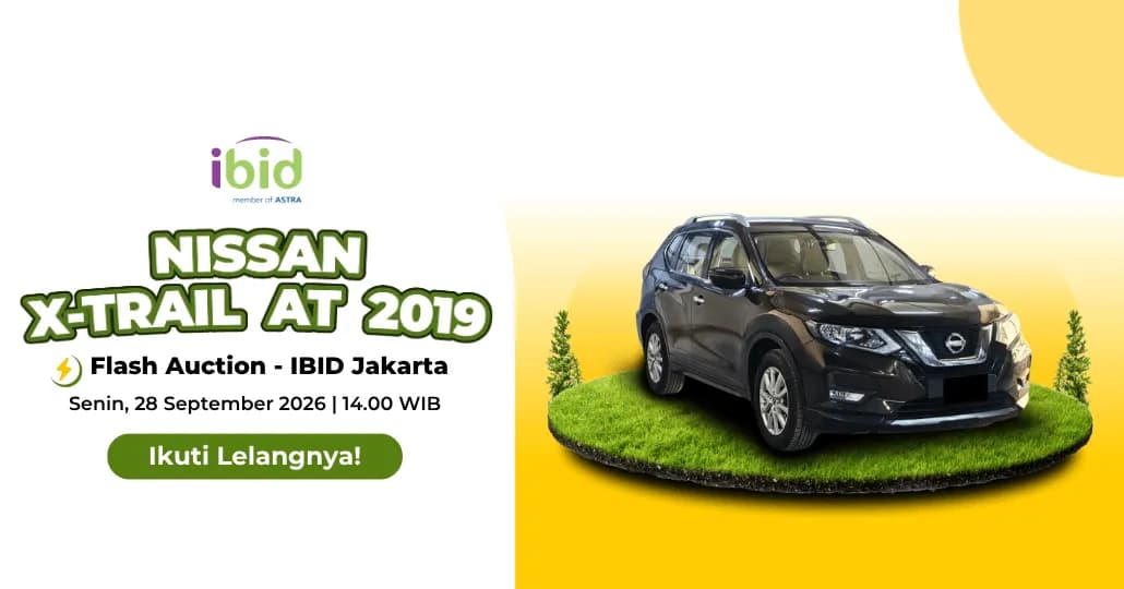 Lelang mobil bekas Nissan X-Trail 2019. (PT Balai Lelang Serasi)