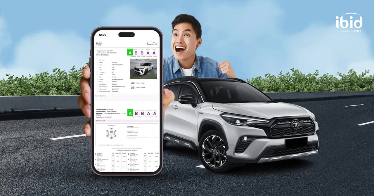 Laporan inspeki mobil bekas. (PT Balai Lelang Serasi)