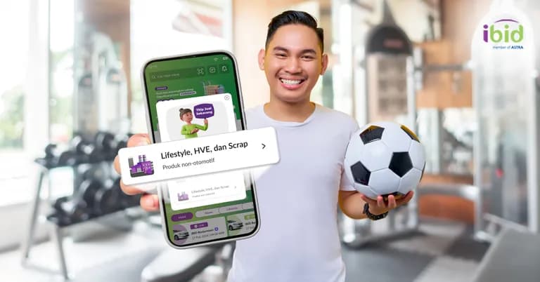 Jual alat olahraga bekas di IBID. (PT Balai Lelang Serasi)