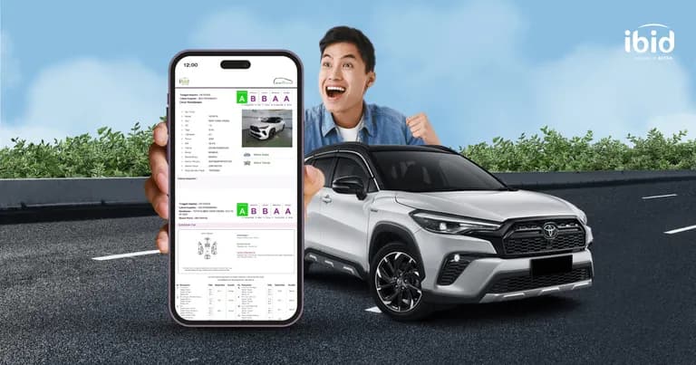 Laporan inspeki mobil bekas. (PT Balai Lelang Serasi)