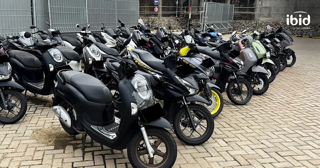 Pool motor bekas Banjarmasin. (PT Balai Lelang Serasi)